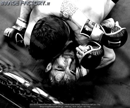 2021-05-02 Milano in the Cage 7 09351 Gaetano Granato-Dylan Hanting - Shoot boxe GP pro -72kg